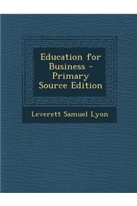 Education for Business