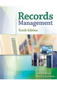 Bundle: Records Management, 10th + Mindtap Office Technology, 1 Term (6 Months) Printed Access Card