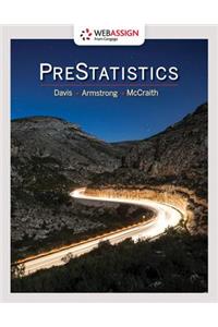 Webassign Printed Access Card for Davis/Armstrong/McCraith's Prestatistics, Single-Term