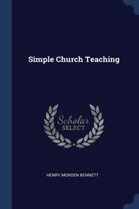 Simple Church Teaching