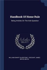 Handbook Of Home Rule