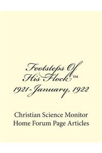 Footsteps of His Flock - 1921-January, 1922