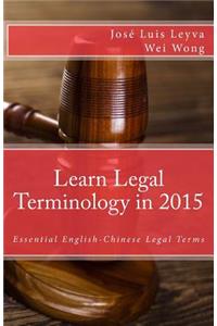 Learn Legal Terminology in 2015