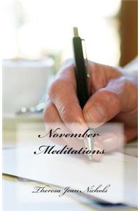 November Meditations