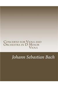 Concerto for Viola and Orchestra in D Minor