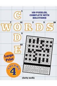 Large Print Code Words Volume 4