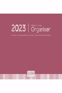 Essential Family Organiser Week-to-View A4 Planner Calendar 2023