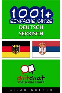 1001+ Einfache Sätze Deutsch - serbisch