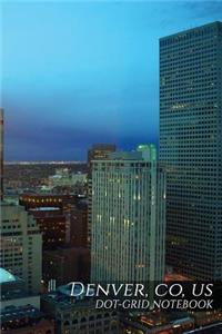 Denver, Co, Us Dot-Grid Notebook