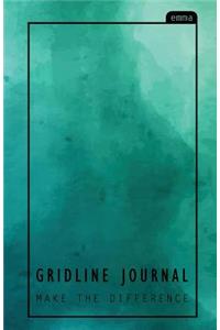 Gridline Journal Make the Difference: Grid-Lined Notebook: Small Size (5.5x8.5) - Journal & Diary