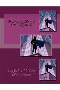 Blank Comic Notebook