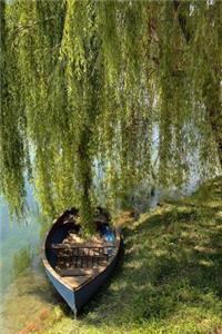 A Rowboat Under a Weeping Willow Tree Journal