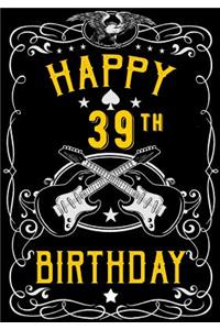 Happy 39th Birthday