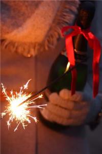 Champagne and a Sparkler Celebration Journal