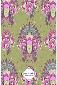 Notebook Journal Lined, Blank No Lined Art No.25