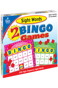 Sight Words: 2 Bingo Games