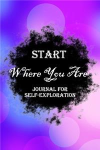 Start Where You Are
