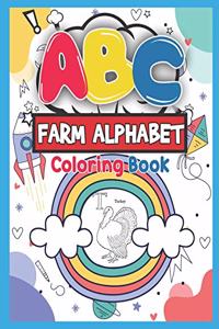 ABC Farm Alphabet Coloring Book