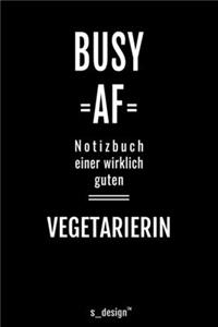 Notizbuch für Vegetarier / Vegetarierin