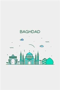 Baghdad Minimalist Travel Notebook [Lined] [6x9] [110 pages]