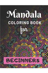 Mandala Coloring Book for Beginners