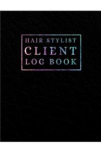 Hair Stylist Client Log Book