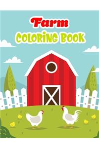 Farm Coloring Book