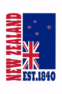 Neuseeland Flaggen Notizbuch