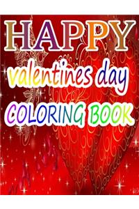 Happy Valentine Day Coloring Book