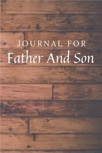 Journal For Father And Son