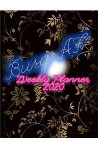 Busy AF Weekly Planner Notebook