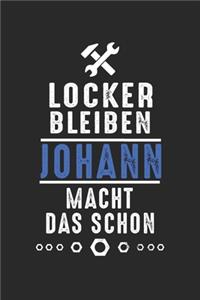 Locker bleiben Johann macht das schon