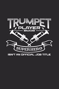 Trumpet player superhero