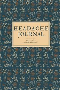 Headache Journal - Migraine Diary Daily Log Management