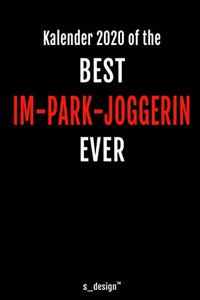 Kalender 2020 für Im-Park-Jogger / Im-Park-Joggerin