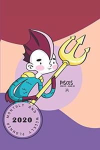 Monthly & Weekly Planner 2020