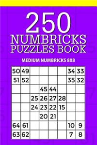 250 Numbricks Puzzle Book