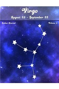 Virgo Zodiac Journal - Volume 4