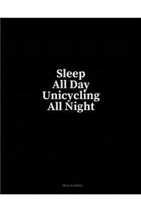 Sleep All Day Unicycling All Night: Meal Planner