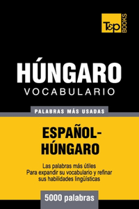 Vocabulario español-húngaro - 5000 palabras más usadas