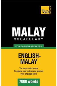 Malay vocabulary for English speakers - 7000 words