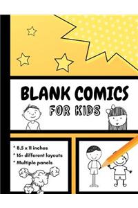 Blank Comics for Kids