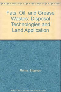 Fats, Oil, and Grease Wastes