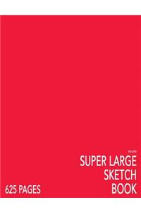 Rose Red Super Large Sketchbook