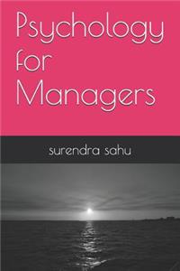 Psychology for Managers