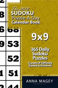 The 2018 Sudoku 9x9 Puzzle-A-Day Calendar Book