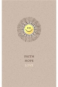 Faith, Hope, Love Graph Notebook