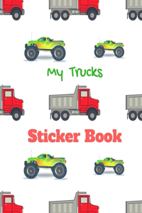 My Trucks Sticker Book