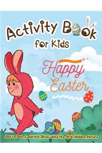 Activity Book for Kids - Happy Easter