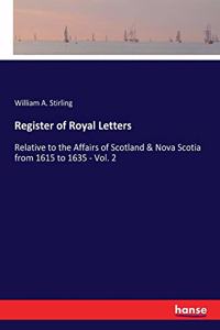 Register of Royal Letters